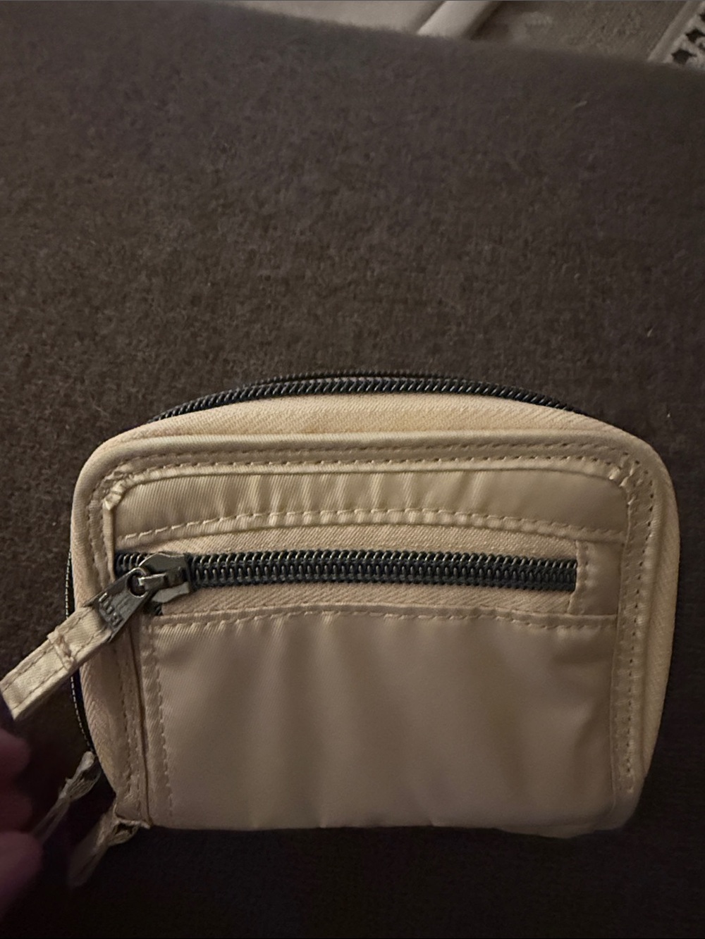 lug rose gold Metallic Quilted Zip Wallet - Picture 4 of 5